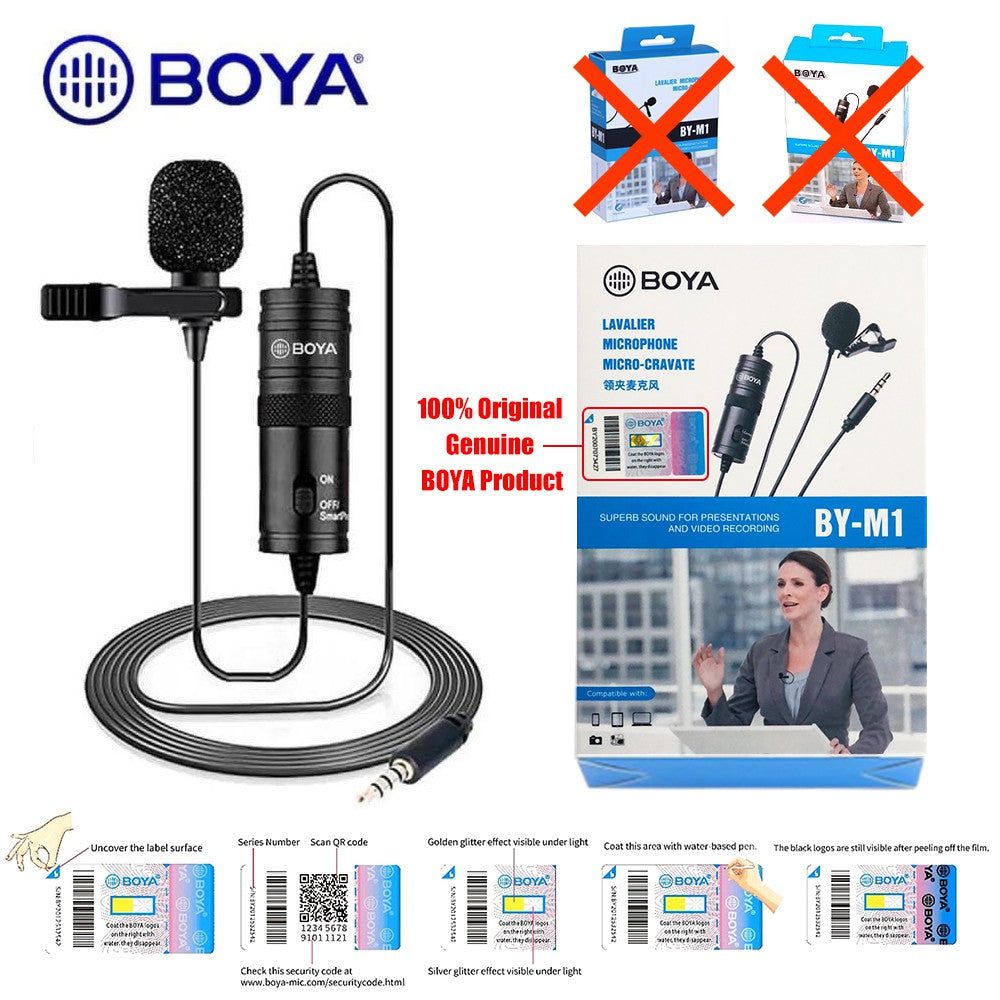 BOYA BY-M1 Microphone cravate orignal